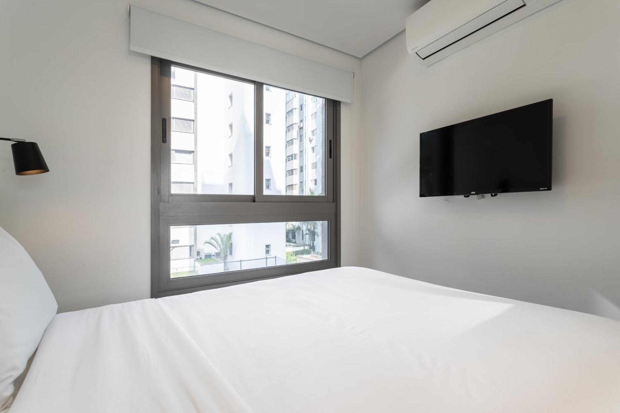 Predio Residencial Moderno Proximo Ao Parque Do Ibirapuera - Next Vila Nova Sao Paulo Oda fotoğraf